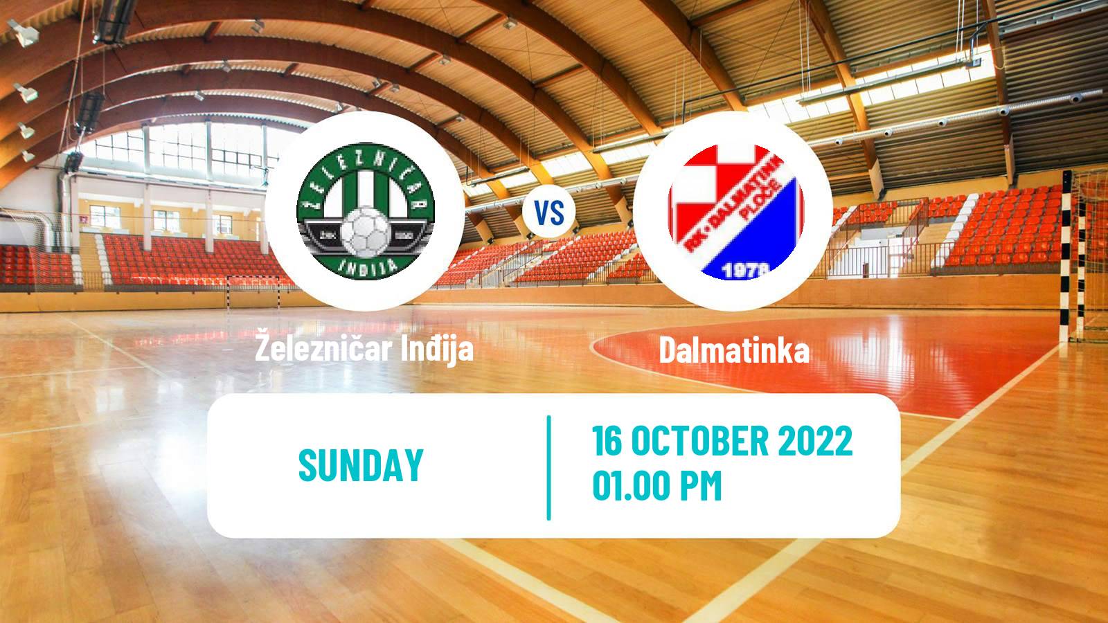 Handball EHF European League Women Železničar Inđija - Dalmatinka