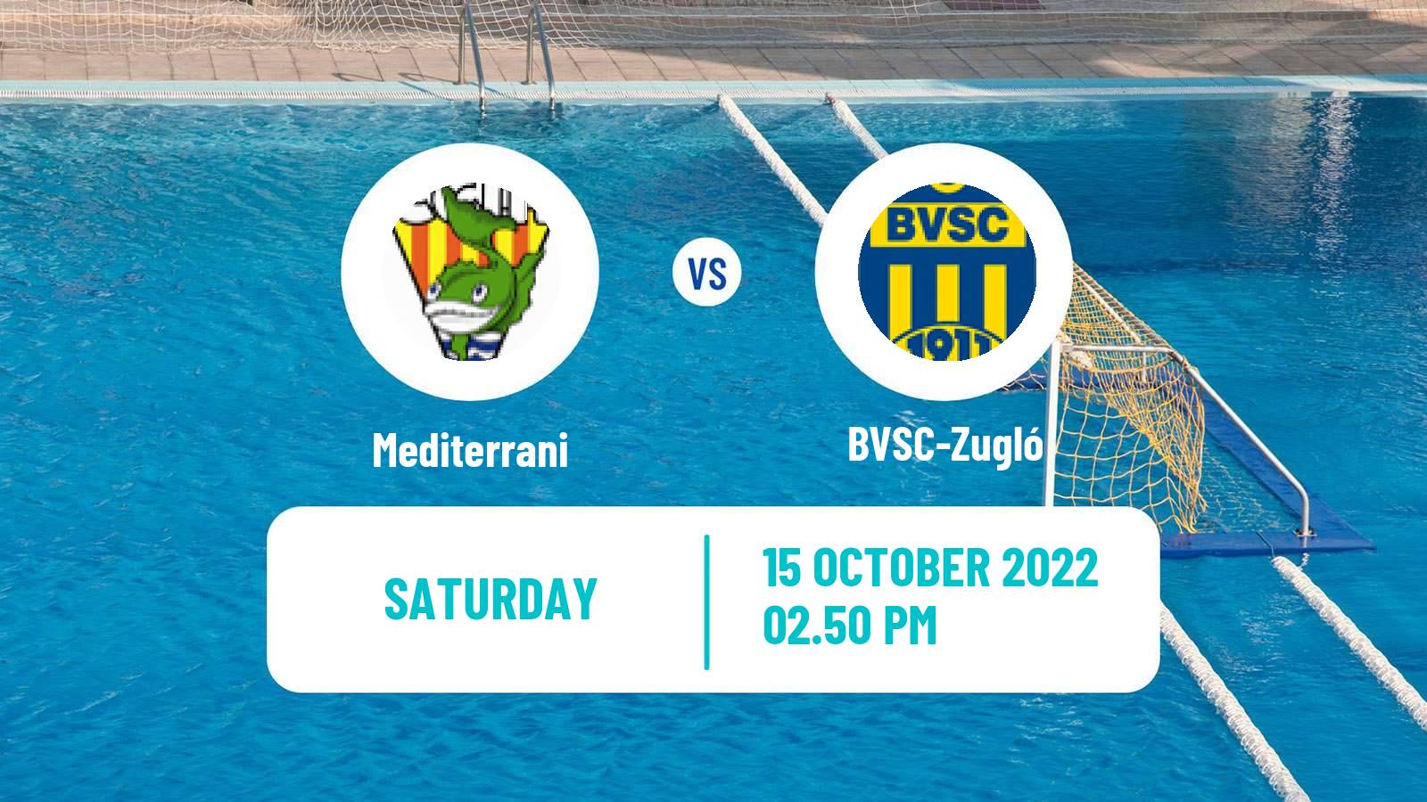 Water polo Euro Cup Water Polo Mediterrani - BVSC-Zugló