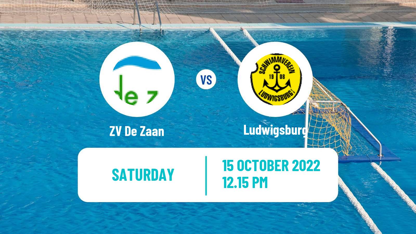 Water polo Euro Cup Water Polo De Zaan - Ludwigsburg