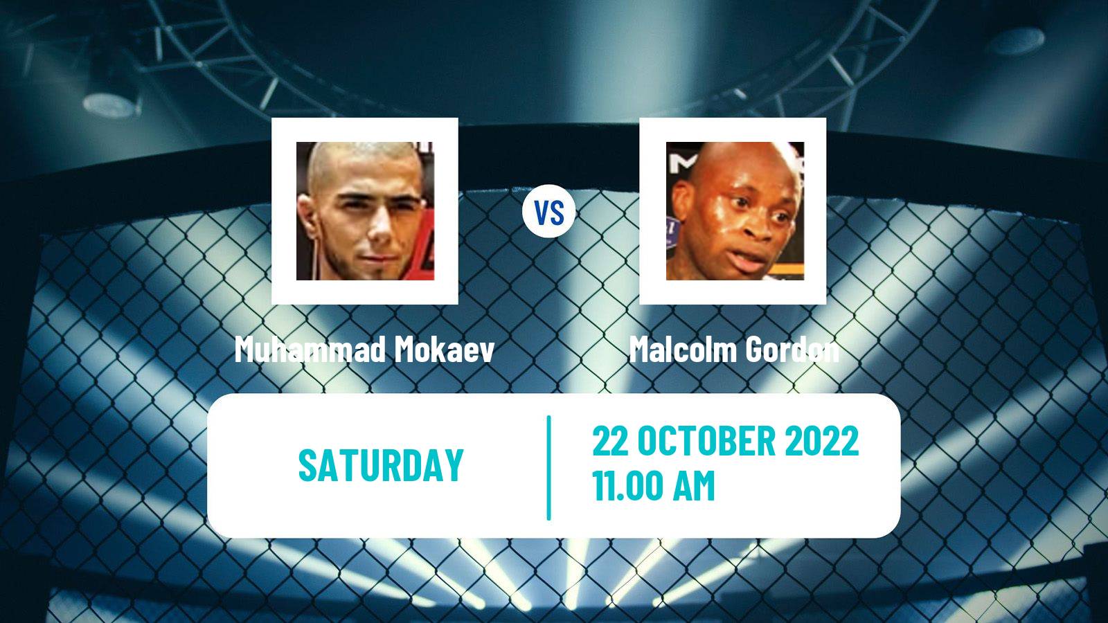 MMA MMA Muhammad Mokaev - Malcolm Gordon