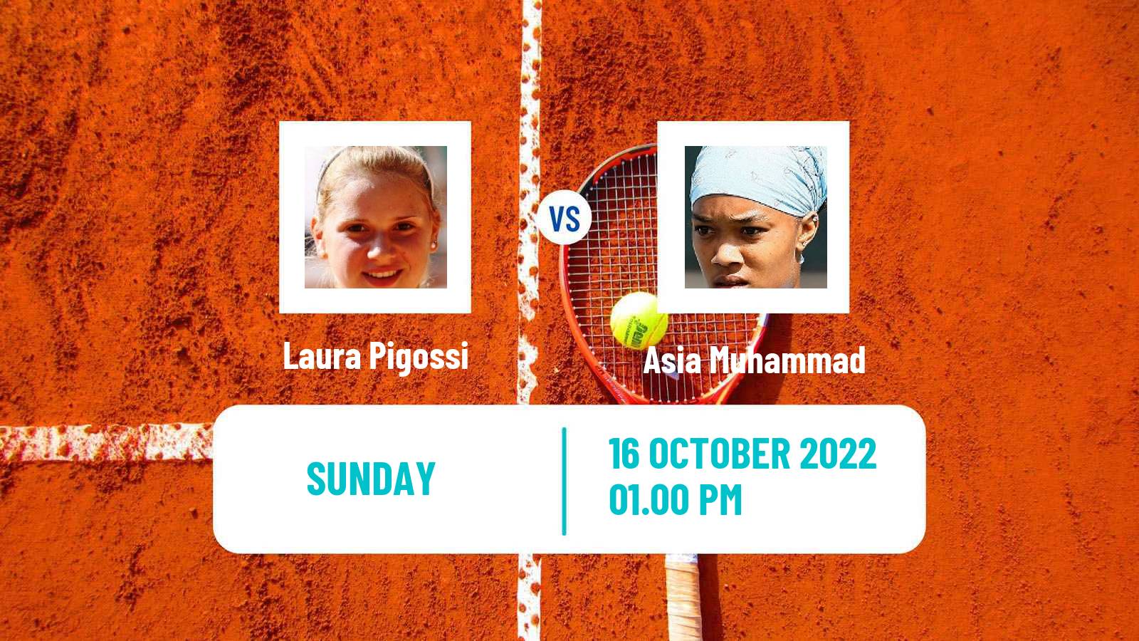 Tennis WTA Guadalajara 2 Laura Pigossi - Asia Muhammad