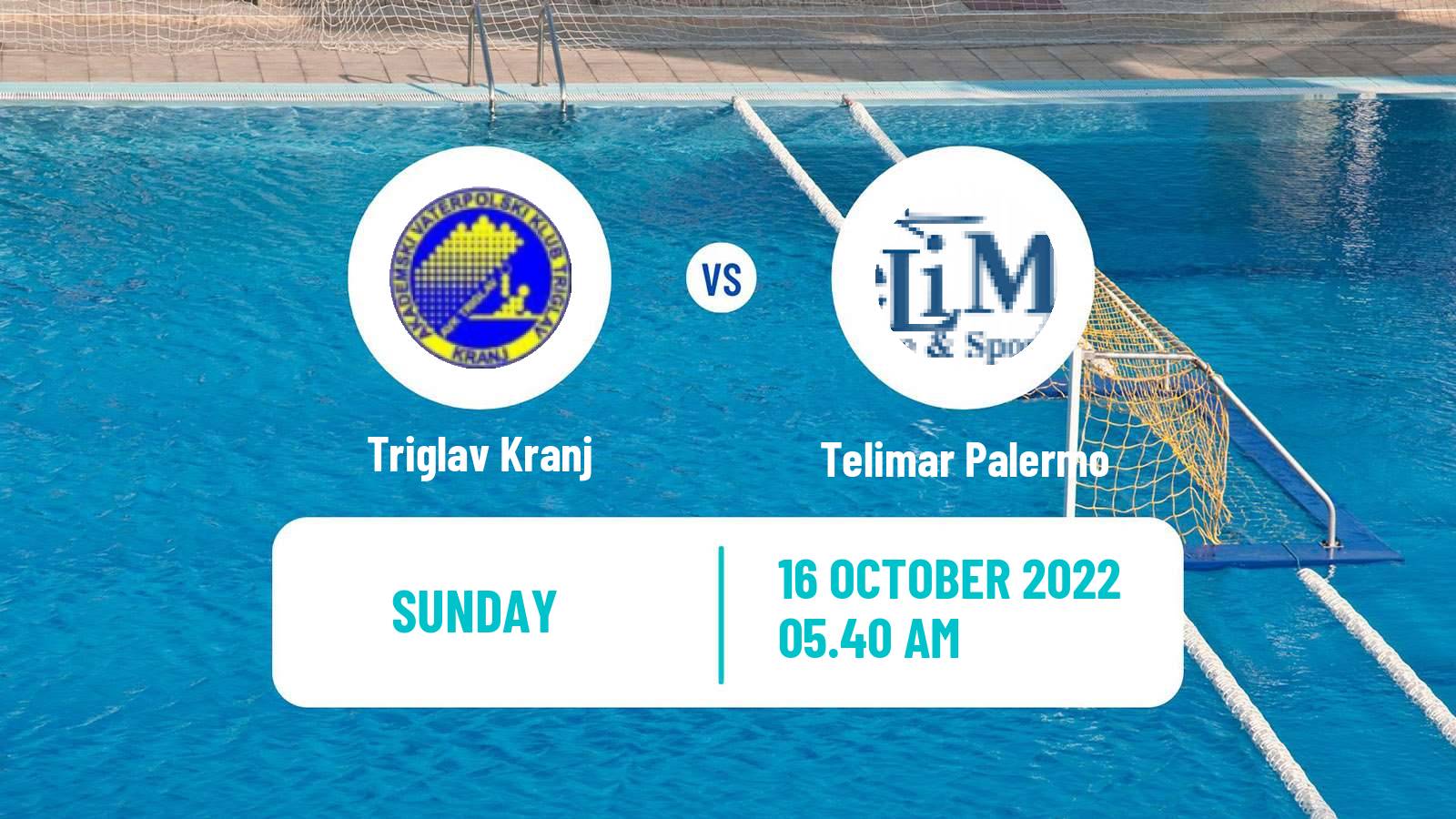 Water polo Euro Cup Water Polo Triglav Kranj - Telimar Palermo