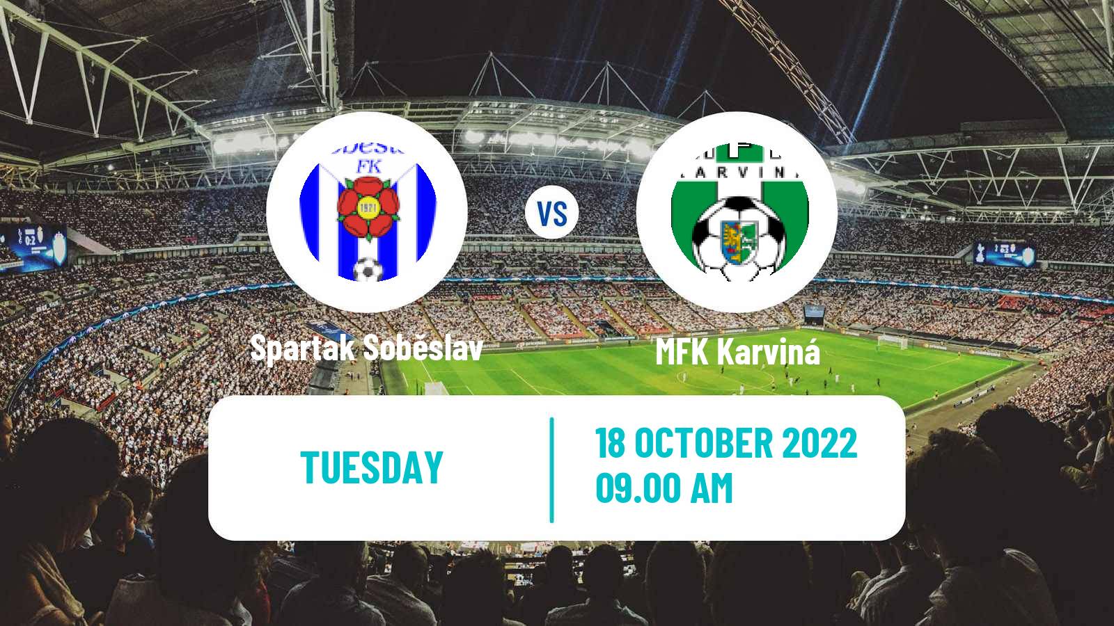 Soccer Czech Cup Spartak Soběslav - Karviná