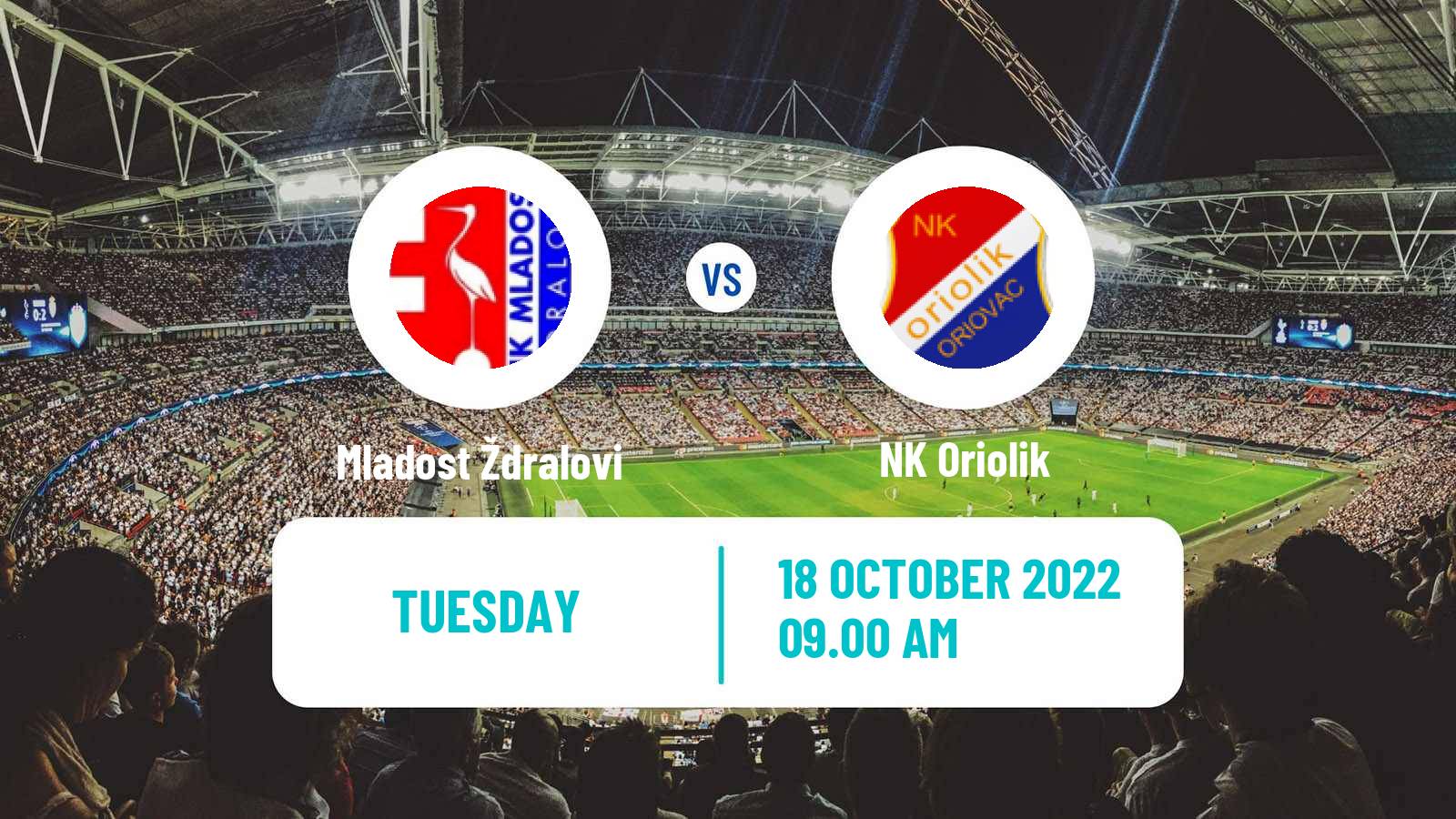 Soccer Croatian Cup Mladost Ždralovi - Oriolik