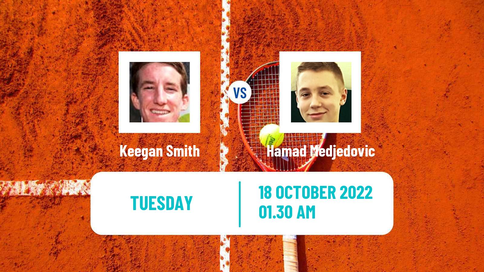 Tennis ATP Challenger Keegan Smith - Hamad Medjedovic