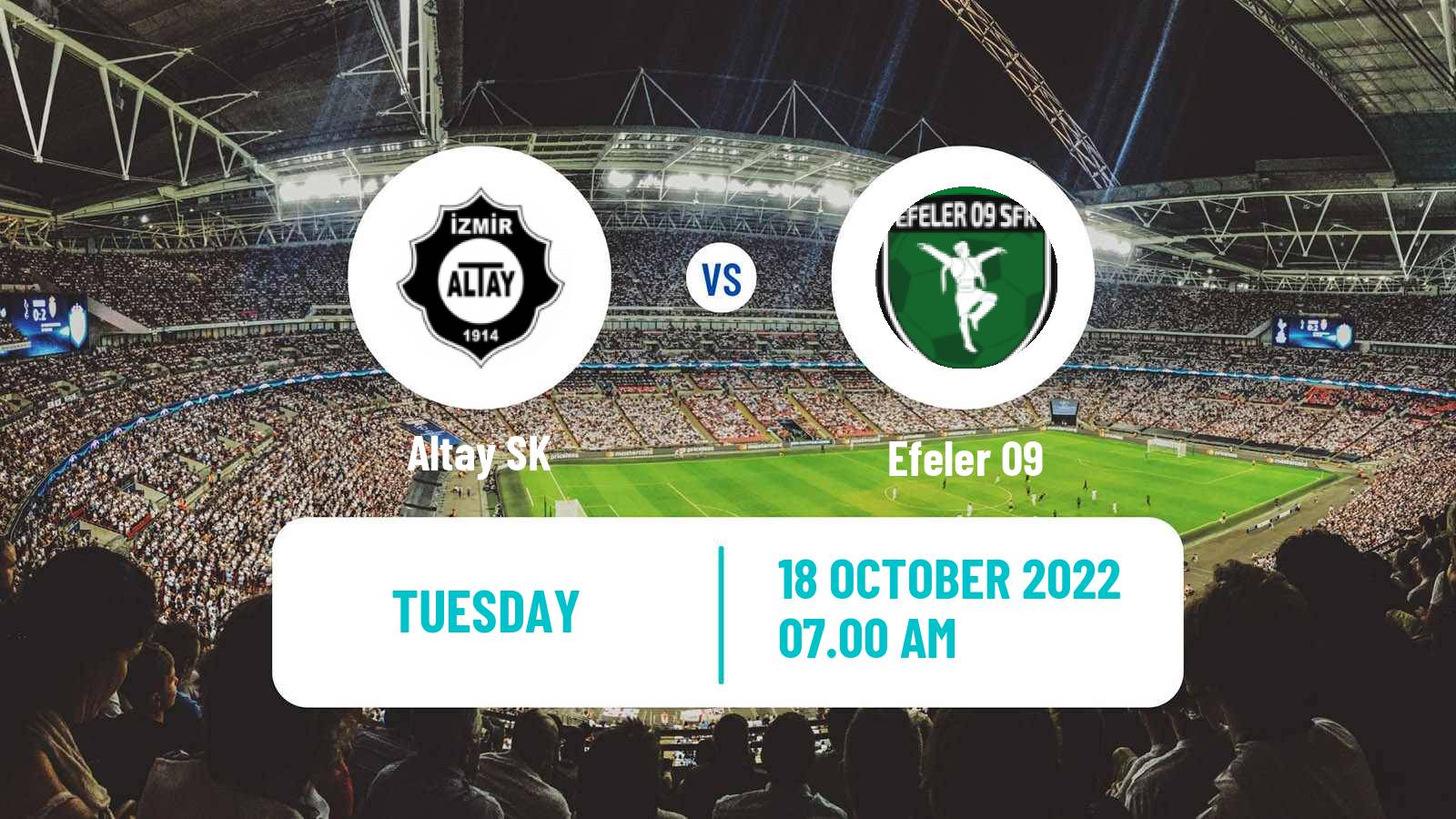 Soccer Turkish Cup Altay - Efeler 09