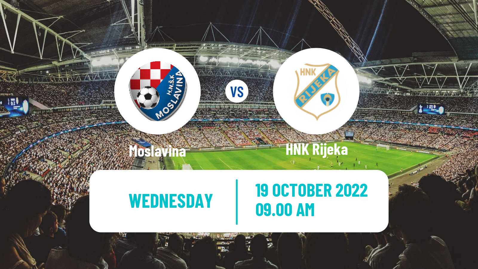 Soccer Croatian Cup Moslavina - Rijeka