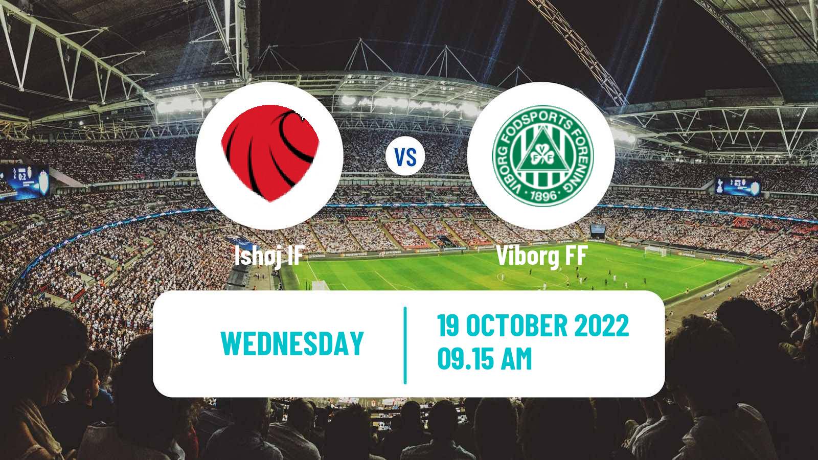 Soccer Danish Landspokal Cup Ishøj IF - Viborg