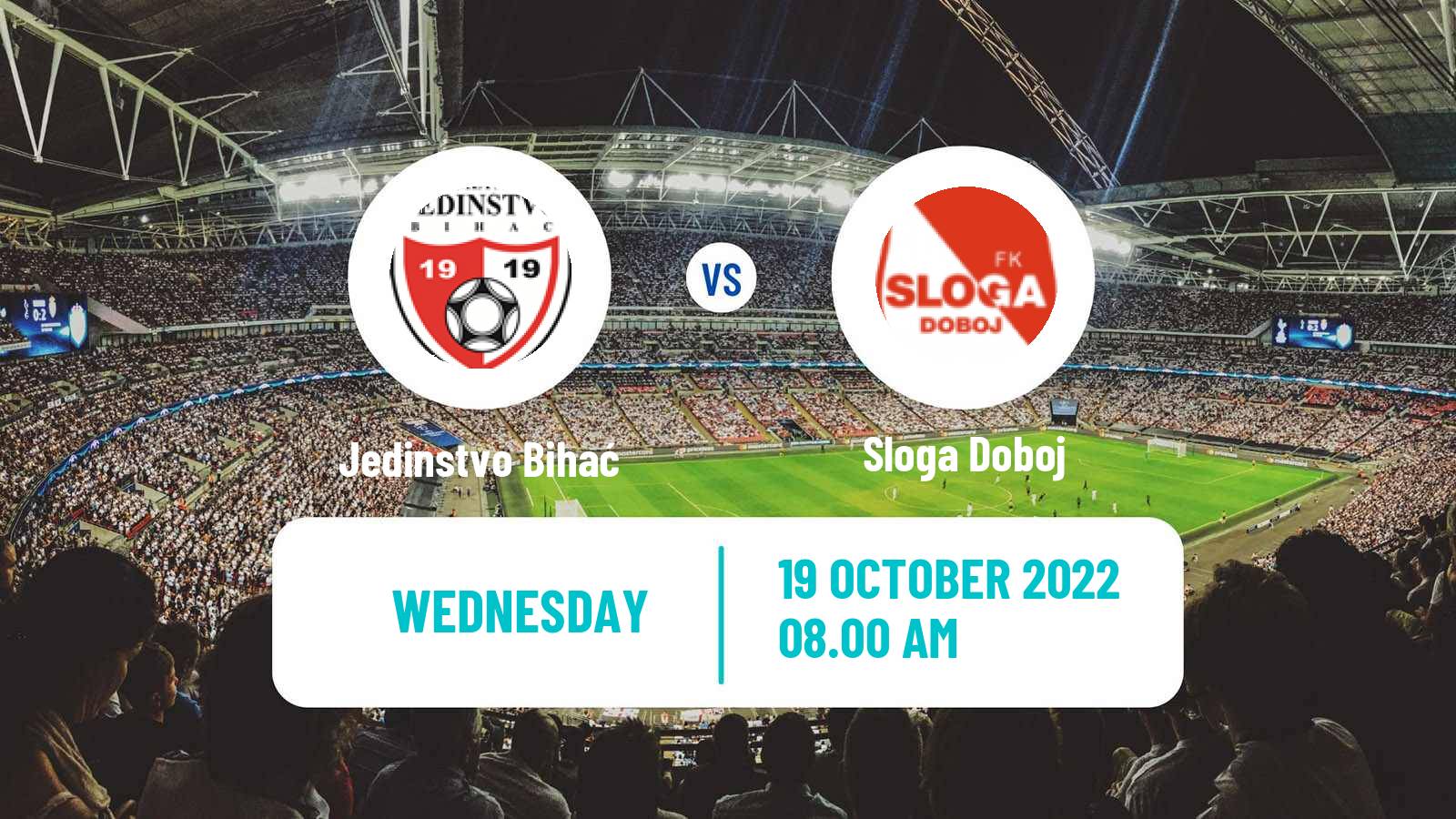 Soccer Bosnian Cup Jedinstvo Bihać - Sloga Doboj