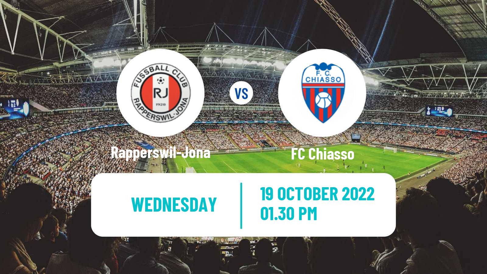 Soccer Swiss Promotion League Rapperswil-Jona - Chiasso