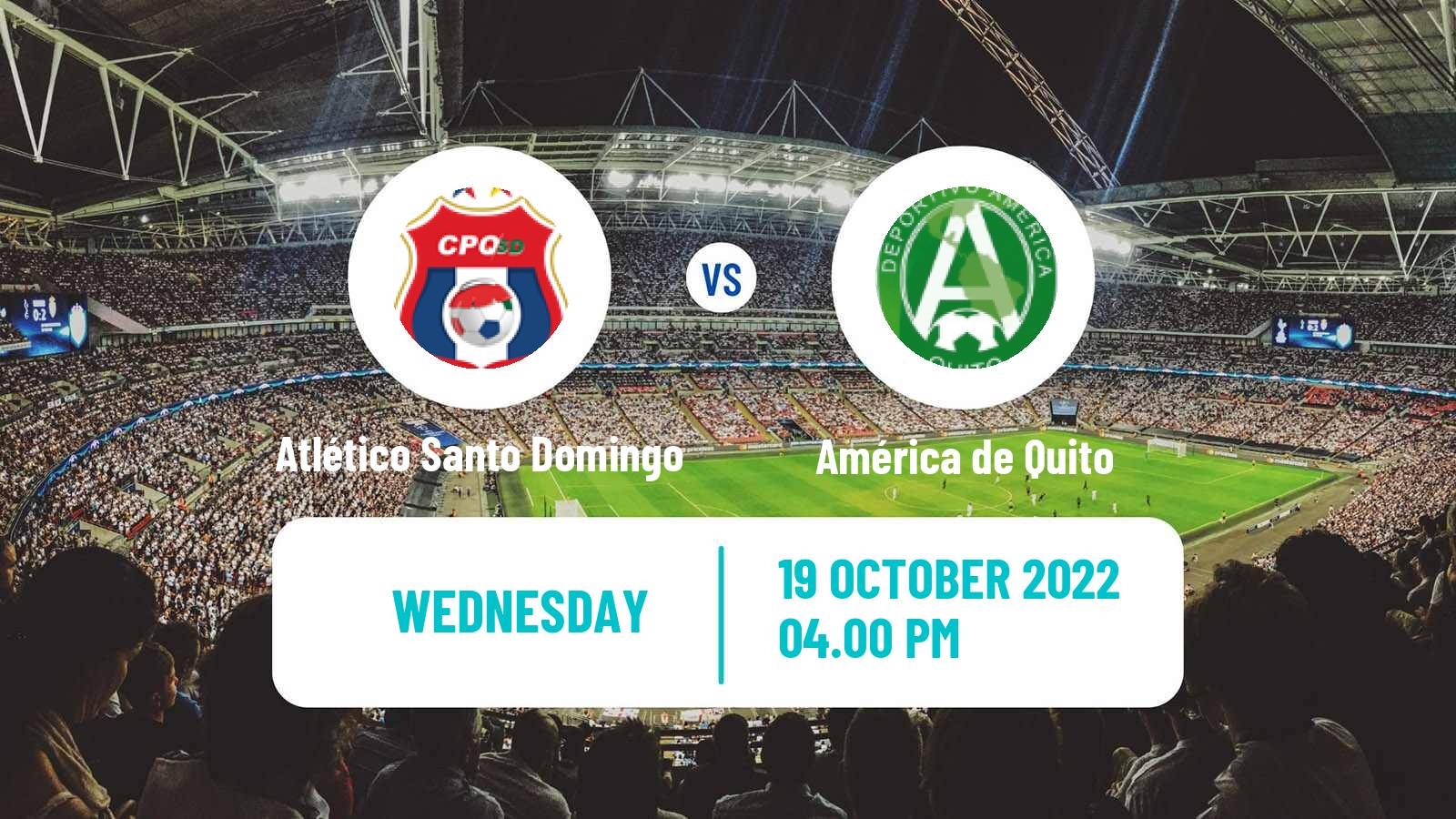 Soccer Ecuadorian Serie B Atlético Santo Domingo - América de Quito