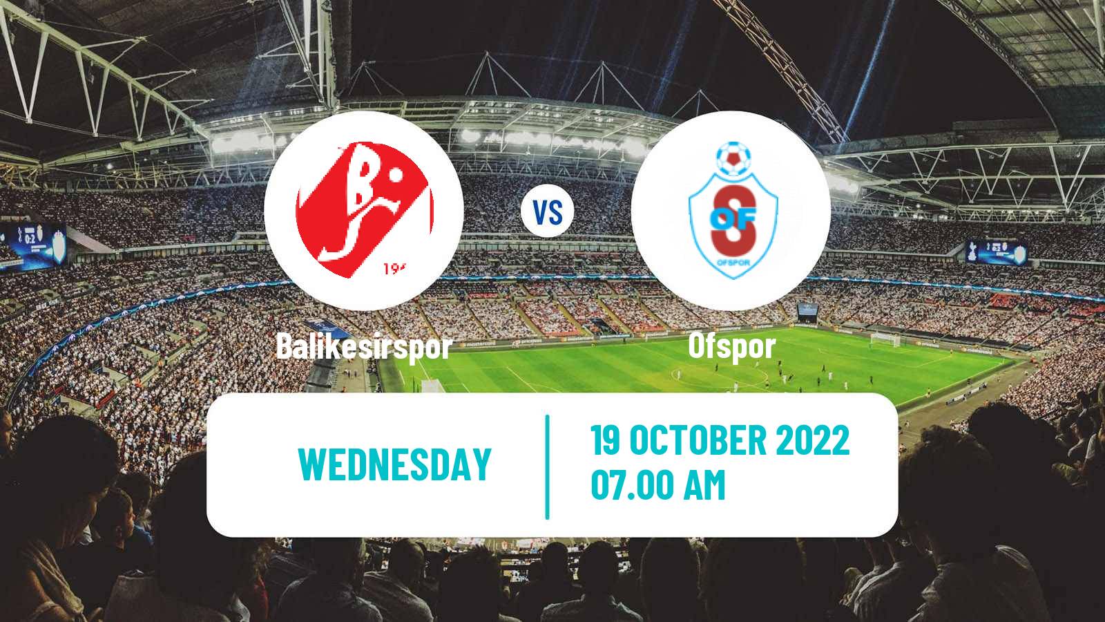 Soccer Turkish Cup Balikesirspor - Ofspor