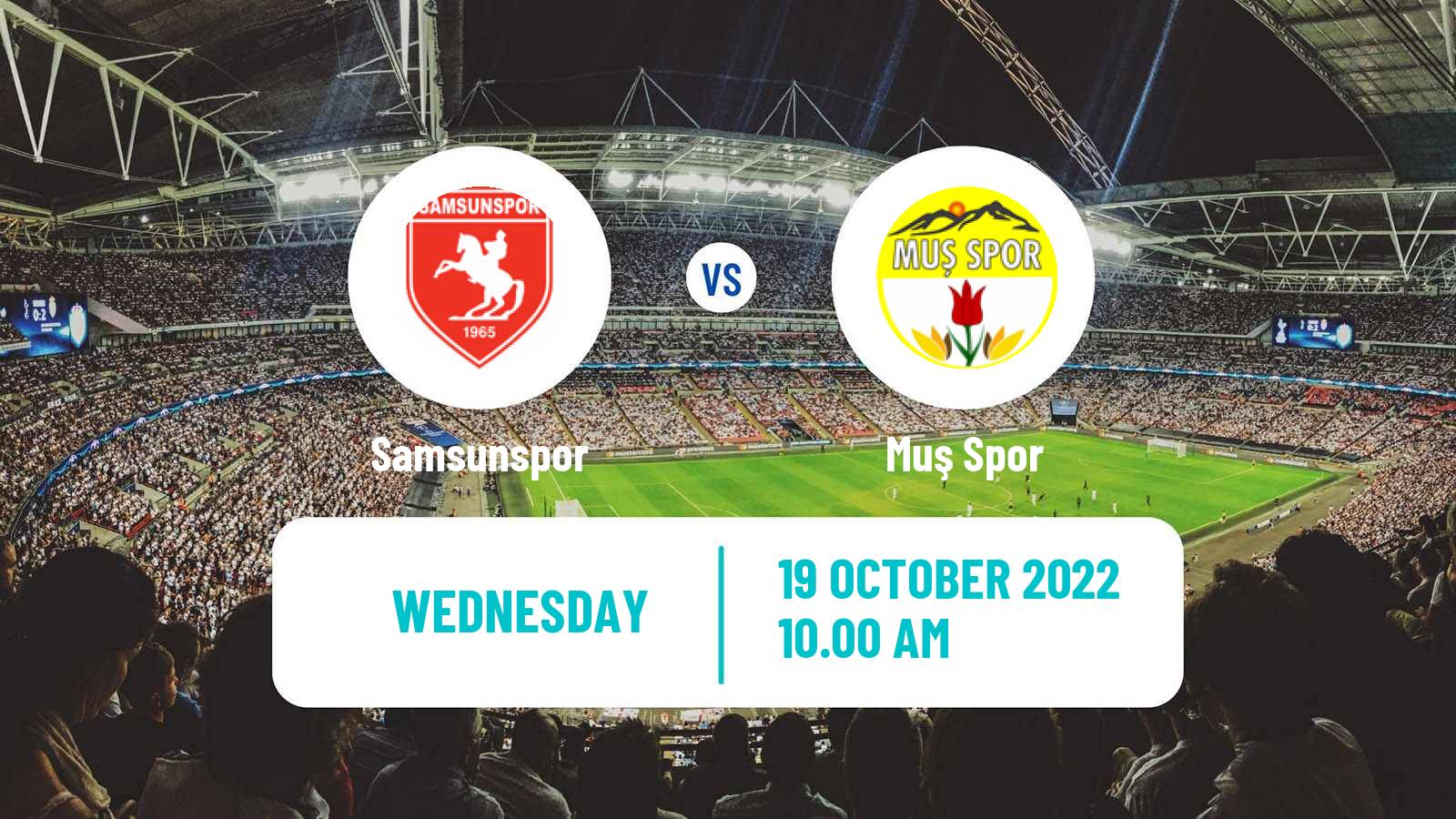 Soccer Turkish Cup Samsunspor - Muş Spor