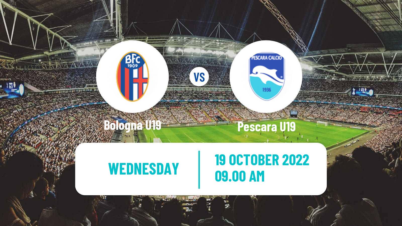 Soccer Coppa Italia Primavera Bologna U19 - Pescara U19