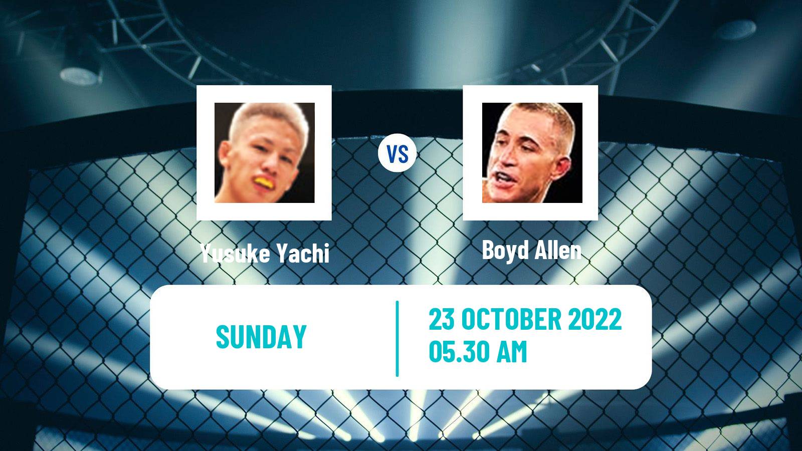 MMA MMA Yusuke Yachi - Boyd Allen