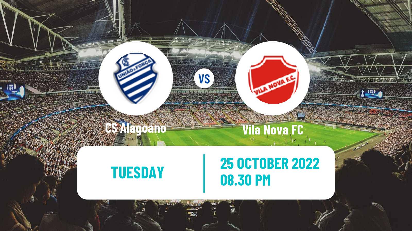 Soccer Brazilian Serie B CS Alagoano - Vila Nova