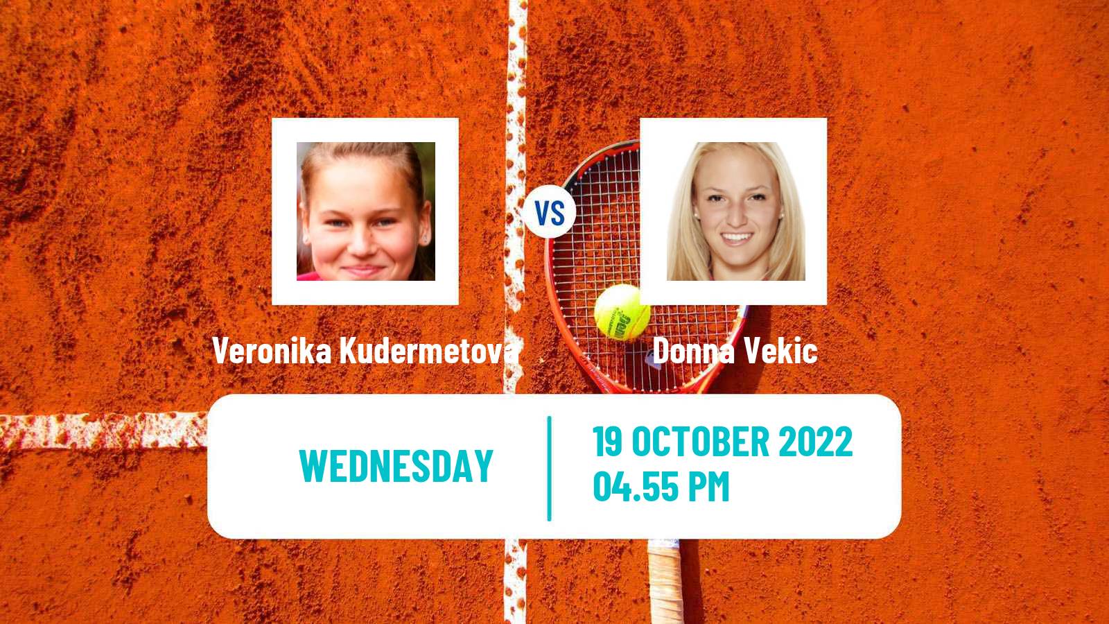 Tennis WTA Guadalajara 2 Veronika Kudermetova - Donna Vekic