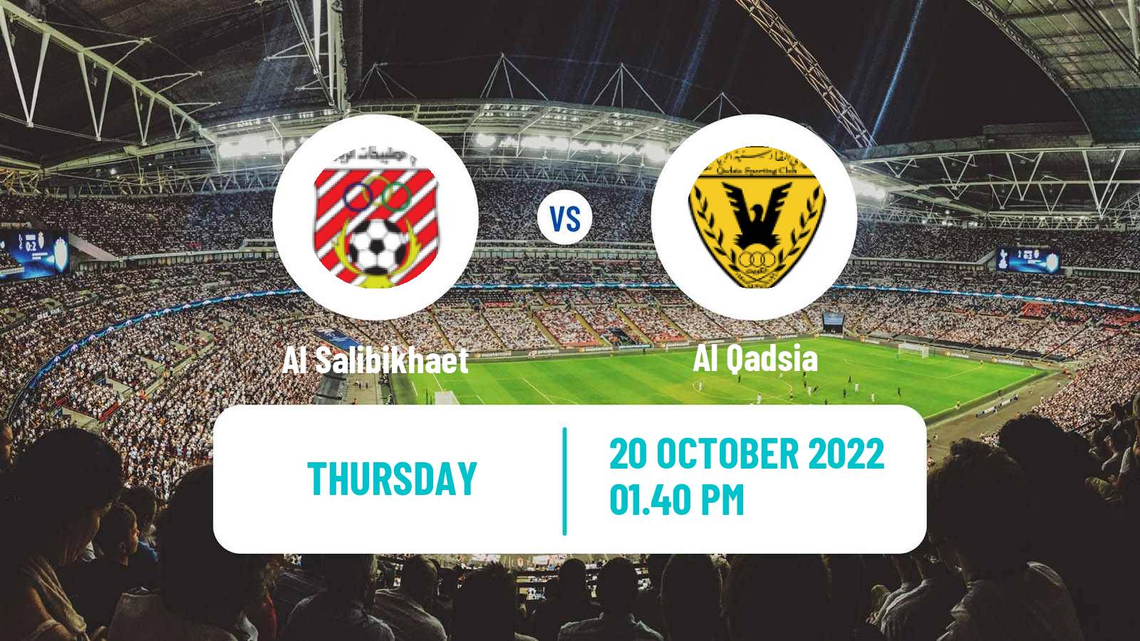 Soccer Kuwaiti Crown Prince Cup Al Salibikhaet - Al Qadsia