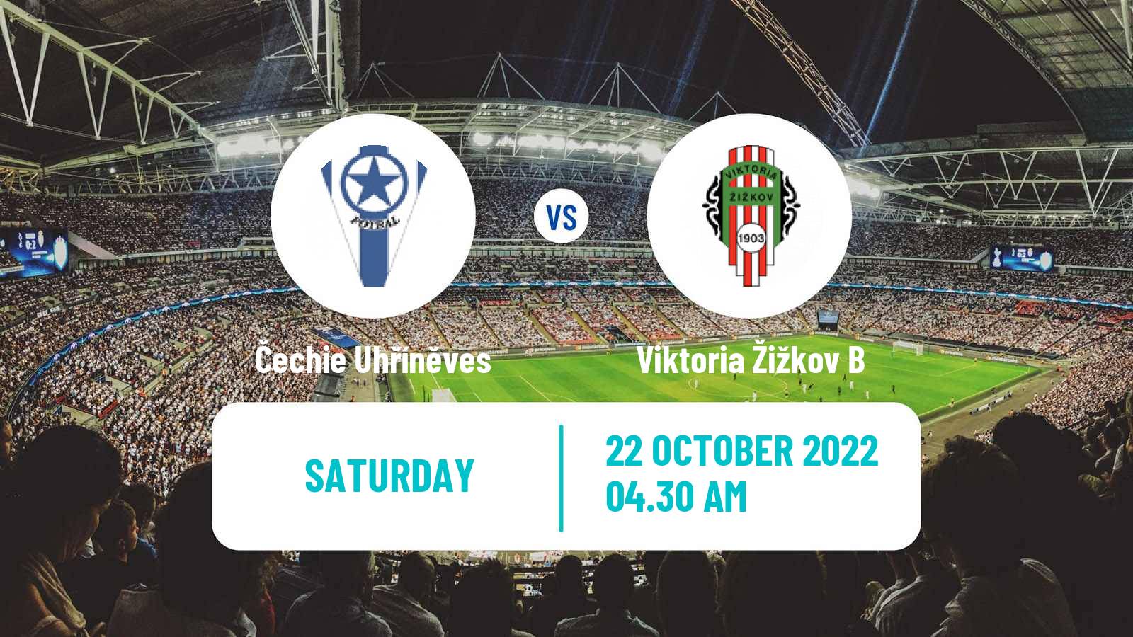 Football Czech Prazsky Prebor Čechie Uhříněves - Viktoria Žižkov B