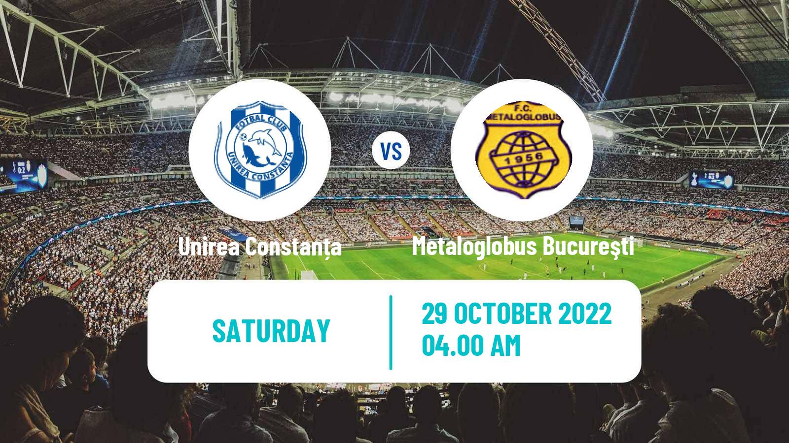 Soccer Romanian Division 2 Unirea Constanța - Metaloglobus Bucureşti