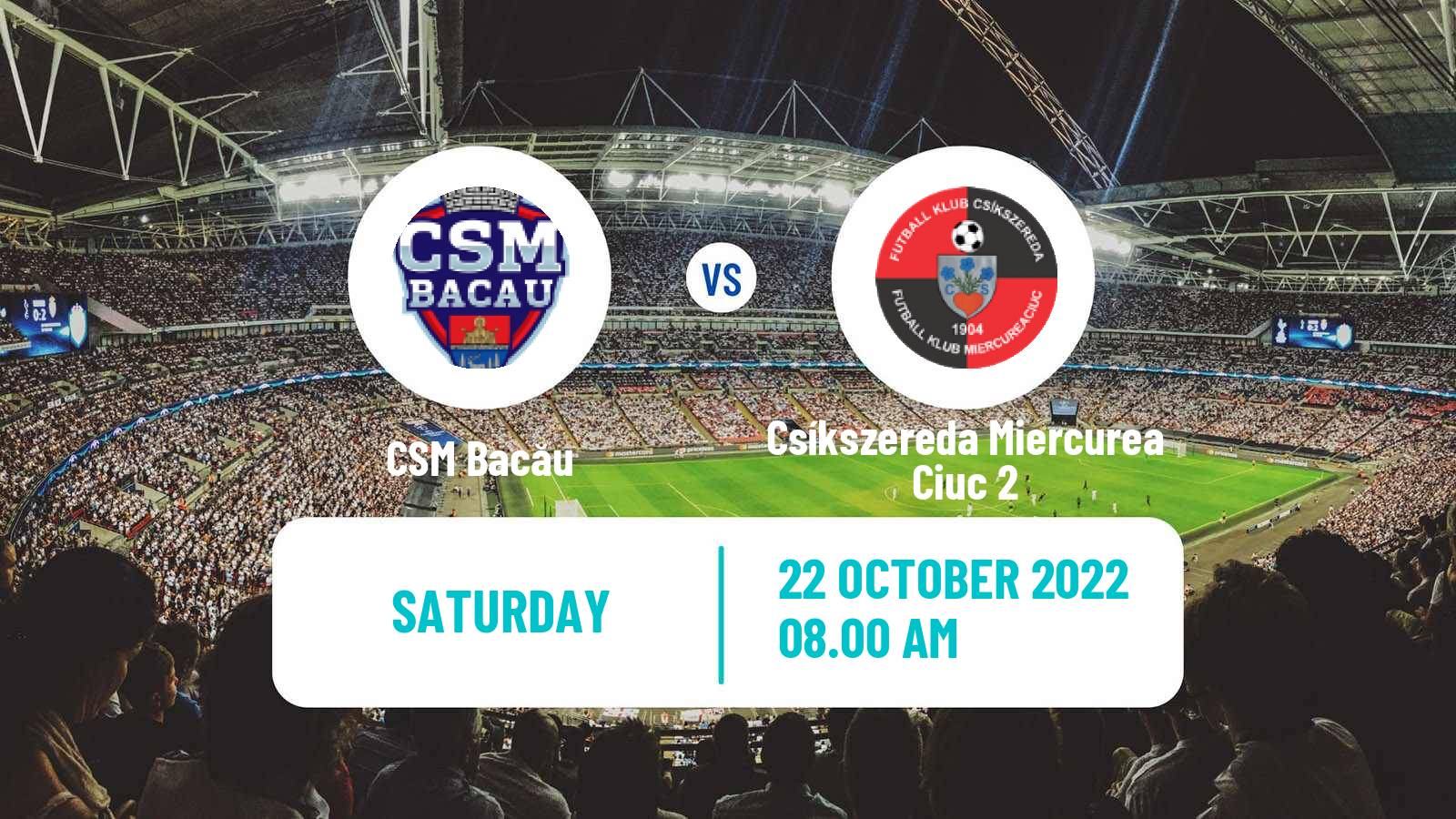 Soccer Romanian Liga 3 - Seria 1 CSM Bacău - Csíkszereda Miercurea Ciuc 2