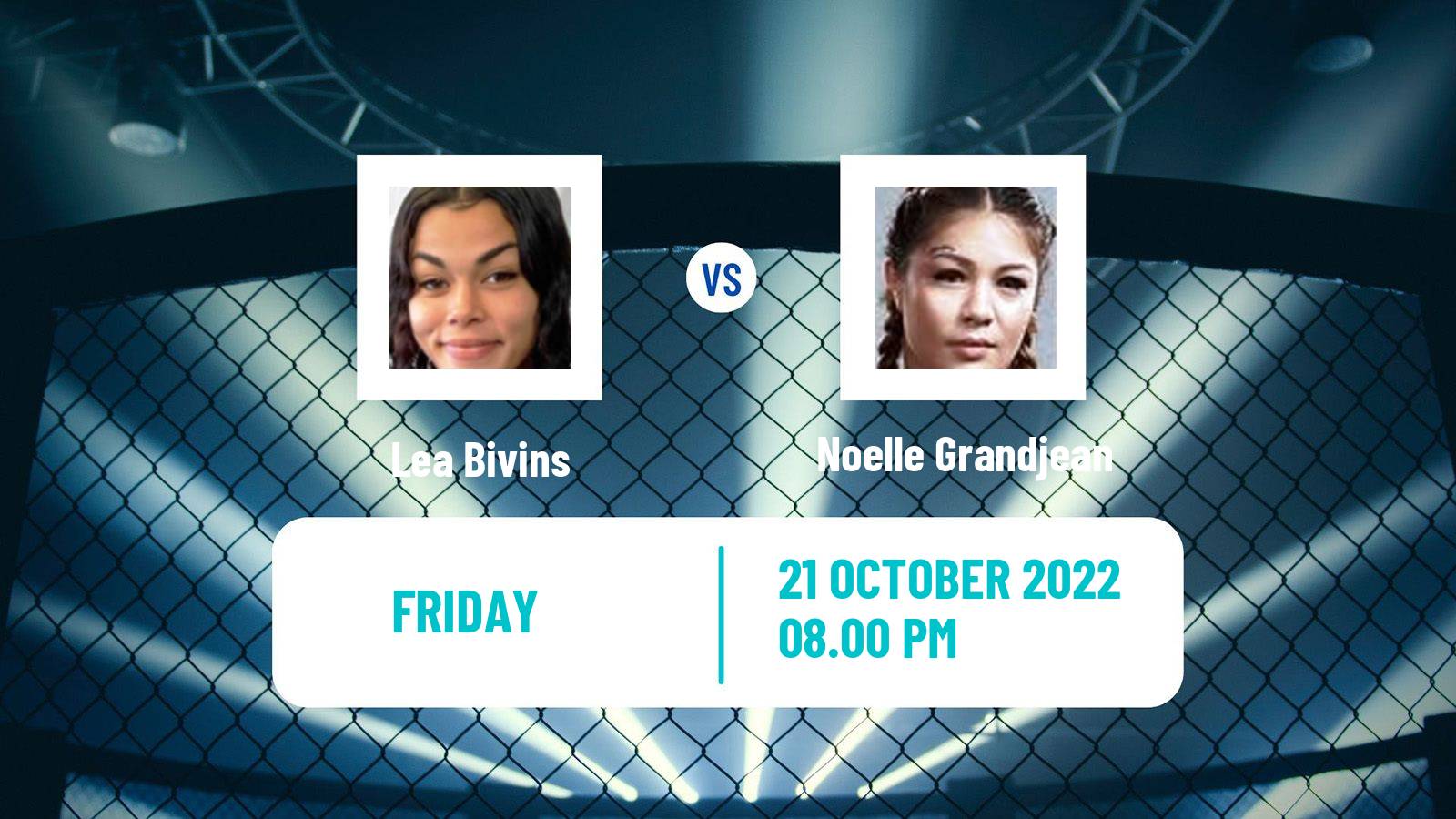 MMA MMA Lea Bivins - Noelle Grandjean