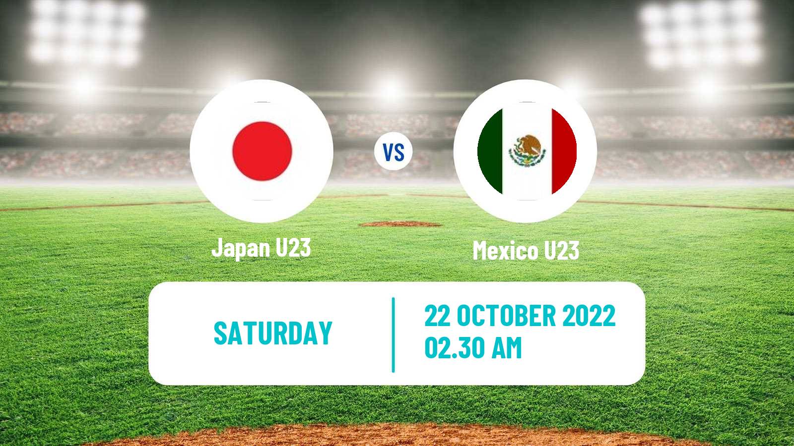 Baseball World Cup U23 Baseball Japan U23 - Mexico U23