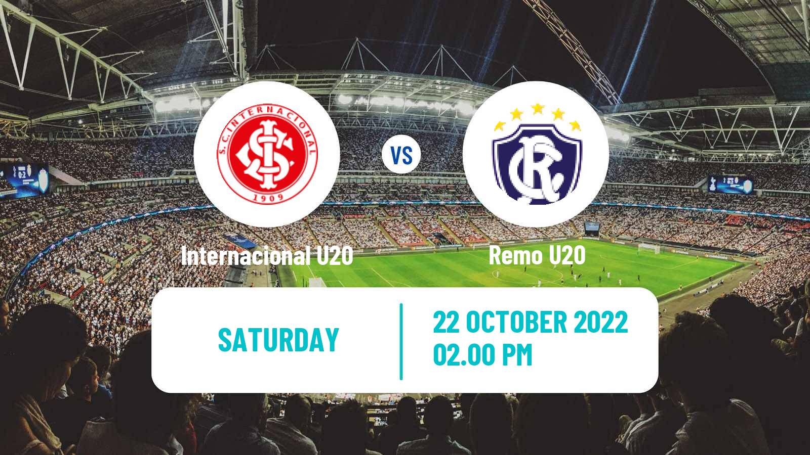 Soccer Copa do Brasil U20 Internacional U20 - Remo U20