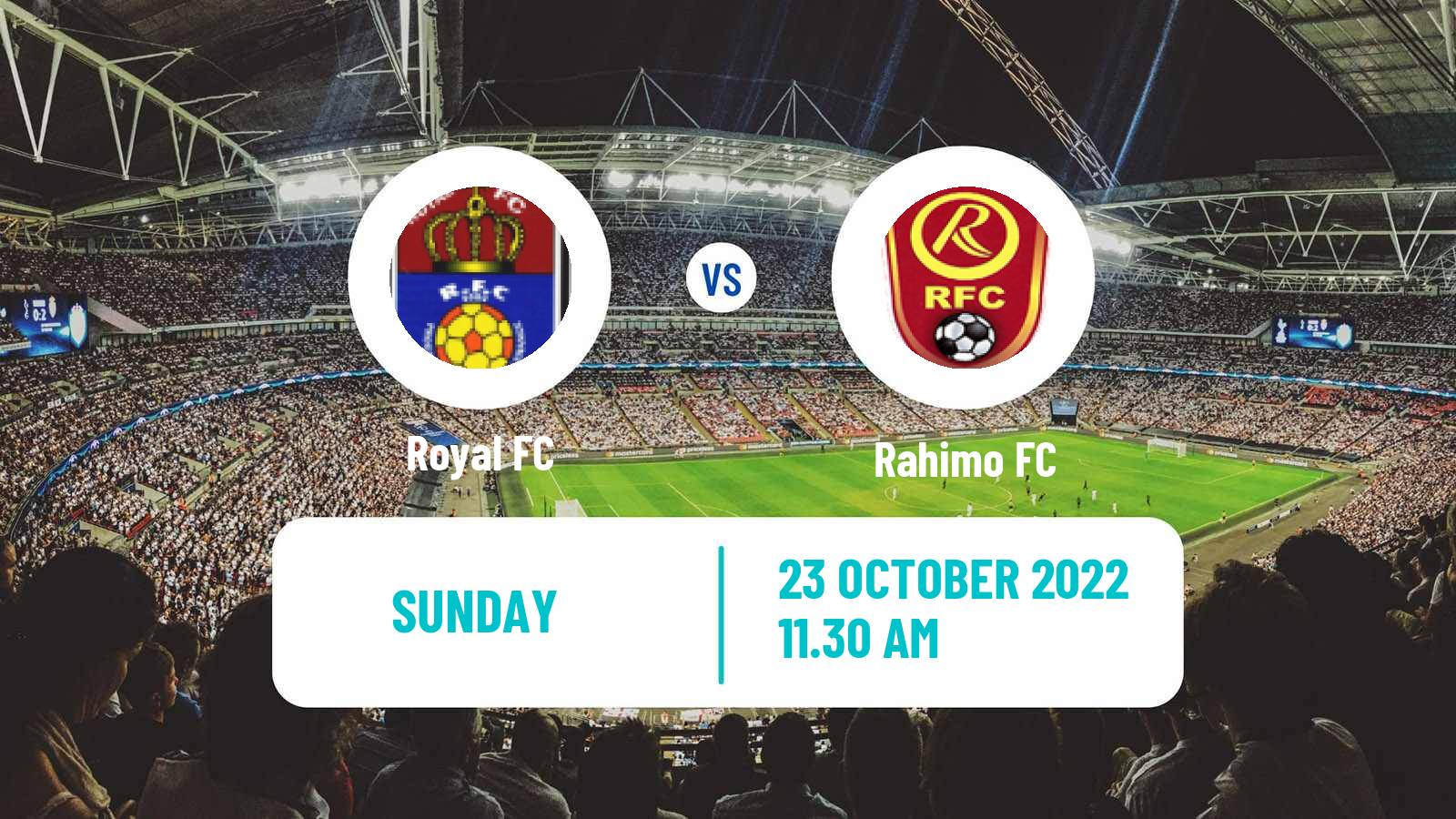Soccer Burkina Faso Premier League Royal FC - Rahimo