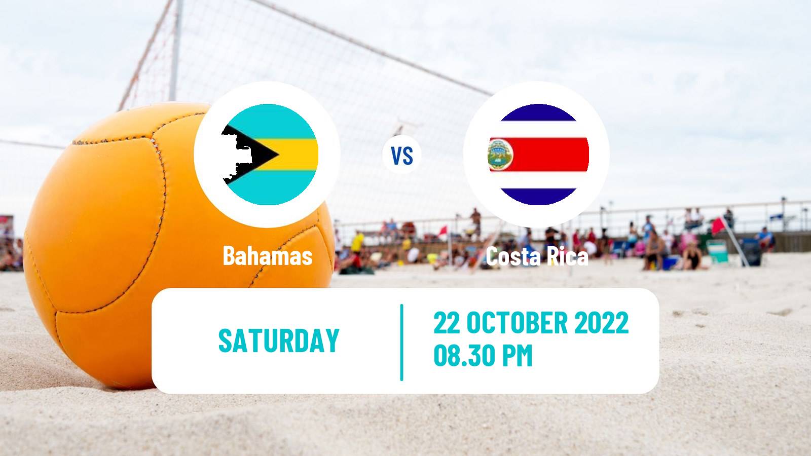 Beach soccer Beach Soccer Bahamas - Costa Rica