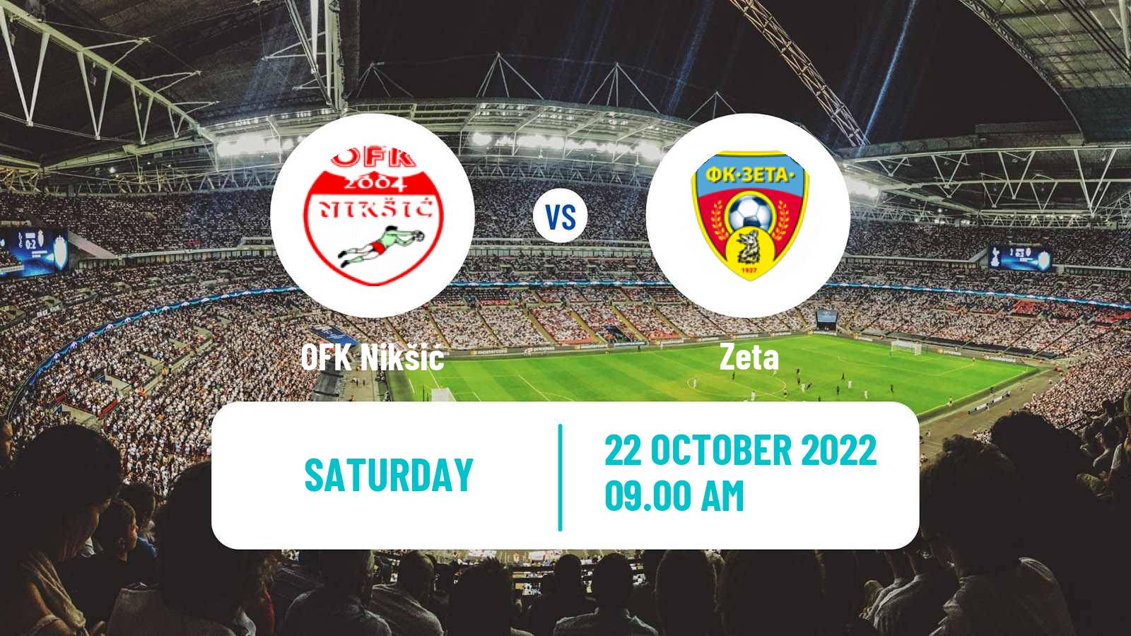 Soccer Montenegrin Druga Liga OFK Nikšić - Zeta