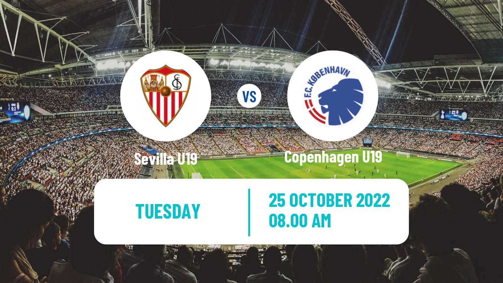 Soccer UEFA Youth League Sevilla U19 - Copenhagen U19