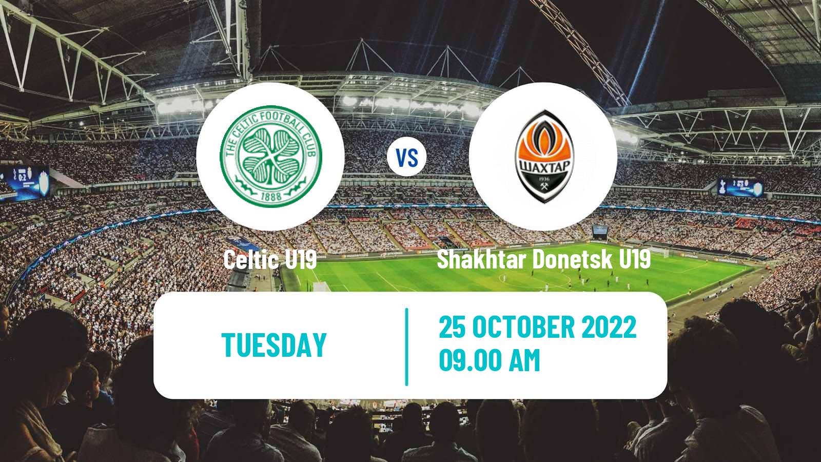 Soccer UEFA Youth League Celtic U19 - Shakhtar Donetsk U19