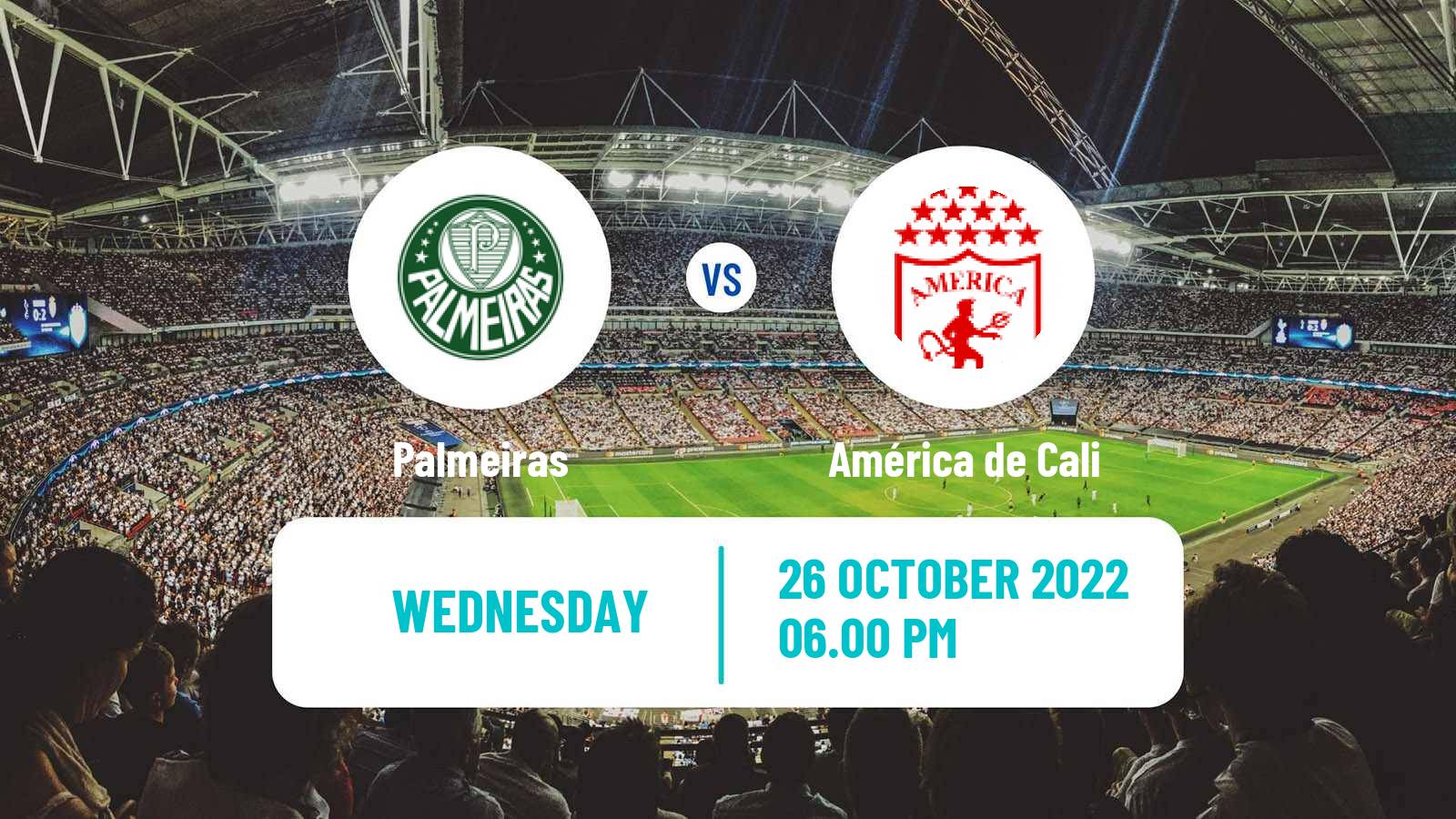 Soccer Copa Libertadores Women Palmeiras - América de Cali
