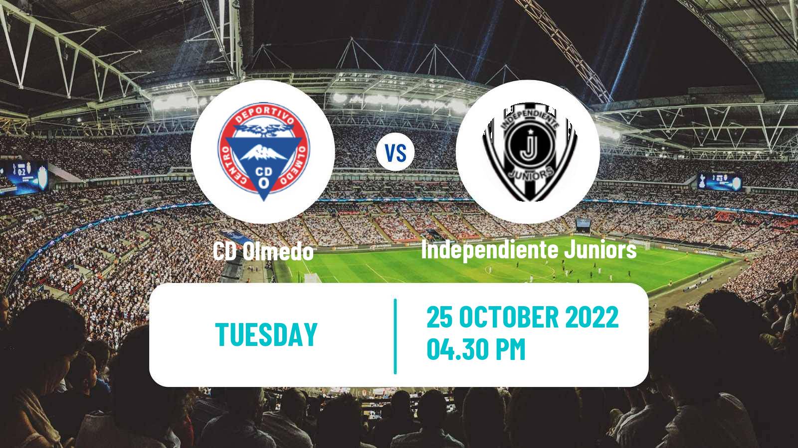 Soccer Ecuadorian Serie B Olmedo - Independiente Juniors