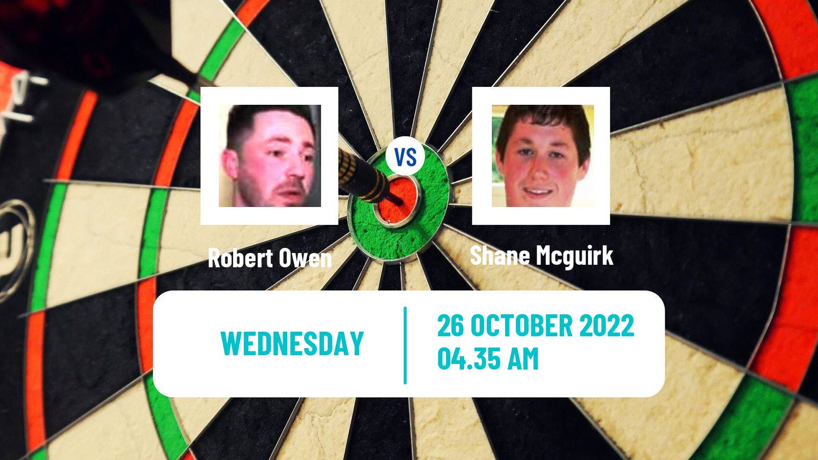 Darts Darts Robert Owen - Shane Mcguirk