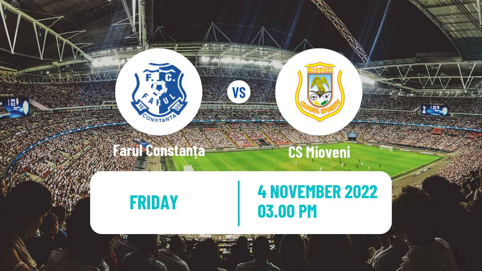 Soccer Romanian Liga 1 Farul Constanța - Mioveni