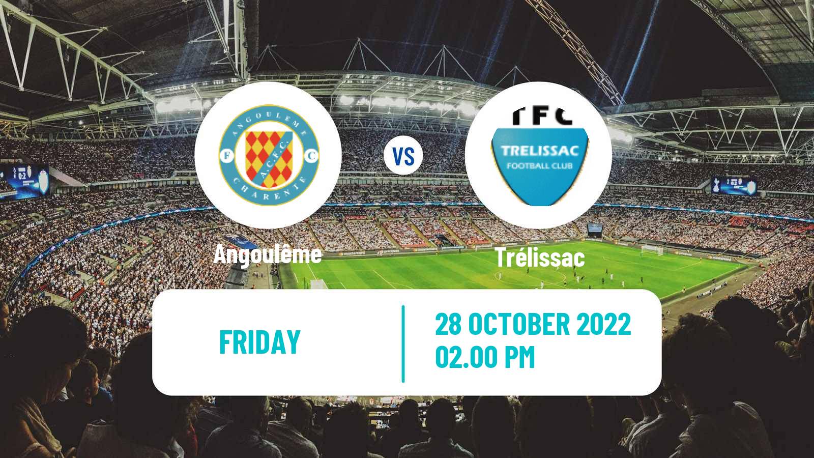 Football Coupe De France Angoulême - Trélissac