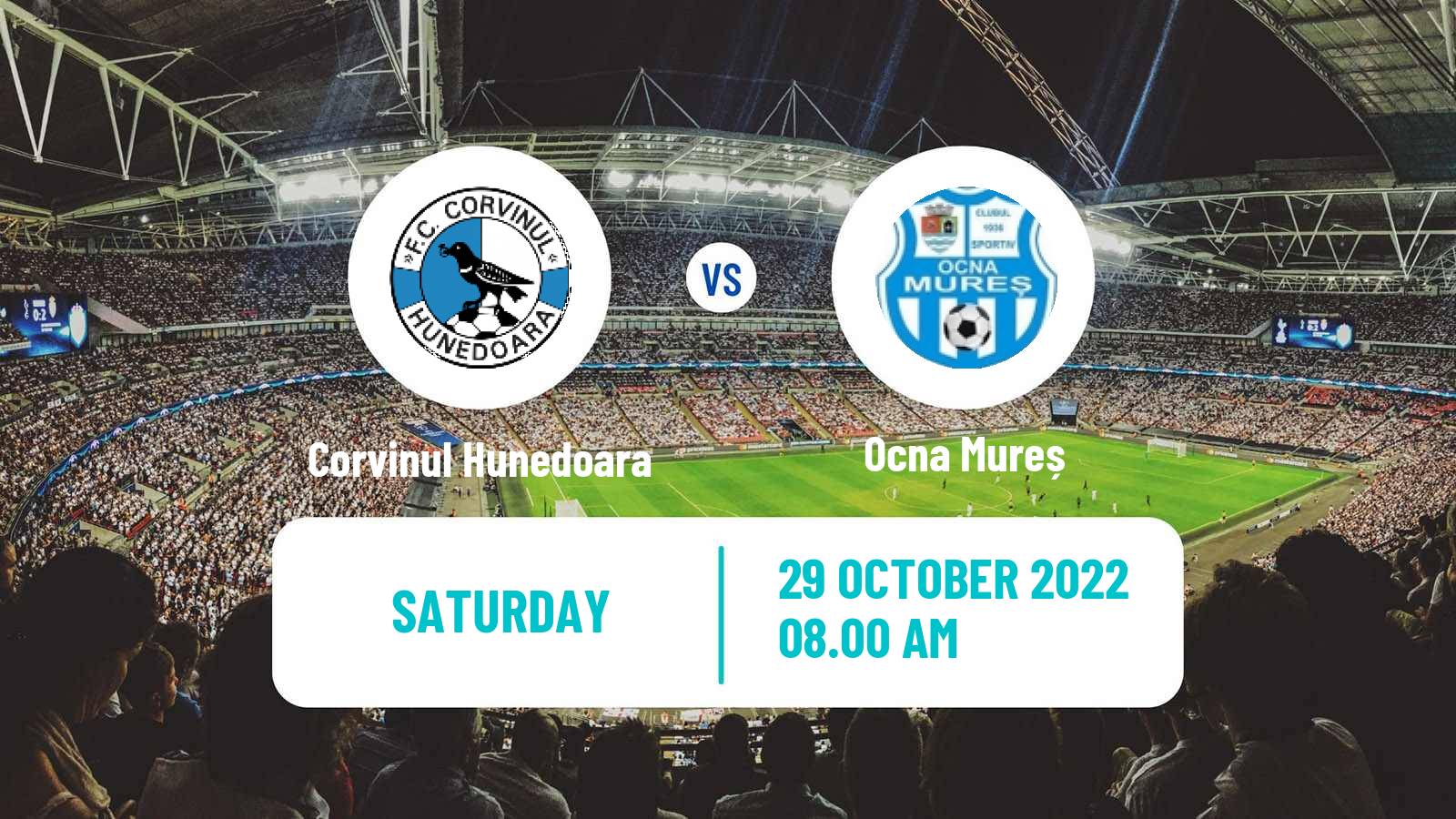 Soccer Romanian Liga 3 - Seria 9 Corvinul Hunedoara - Ocna Mureș