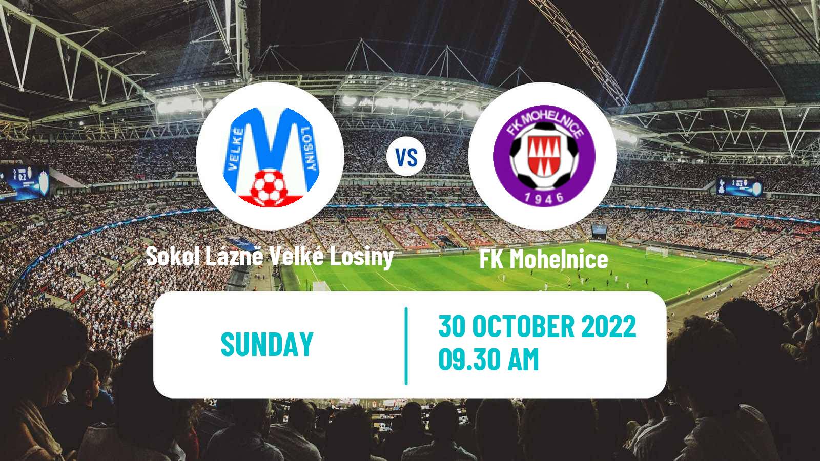 Soccer Czech Olomoucky KP Sokol Lázně Velké Losiny - Mohelnice