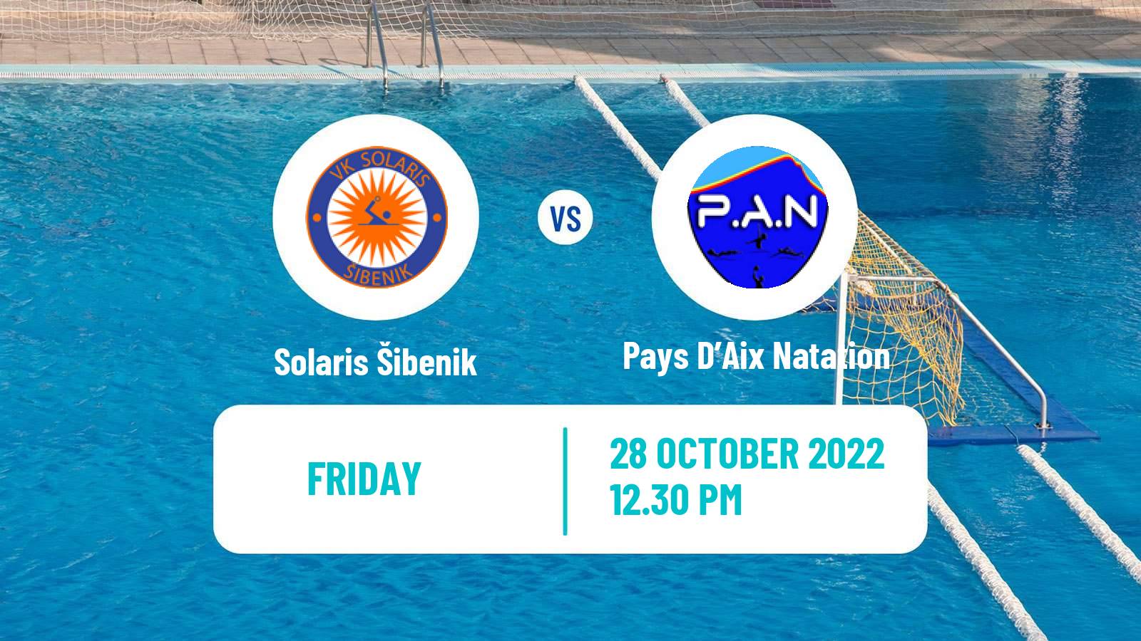 Water polo Euro Cup Water Polo Solaris Šibenik - Pays D’Aix Natation