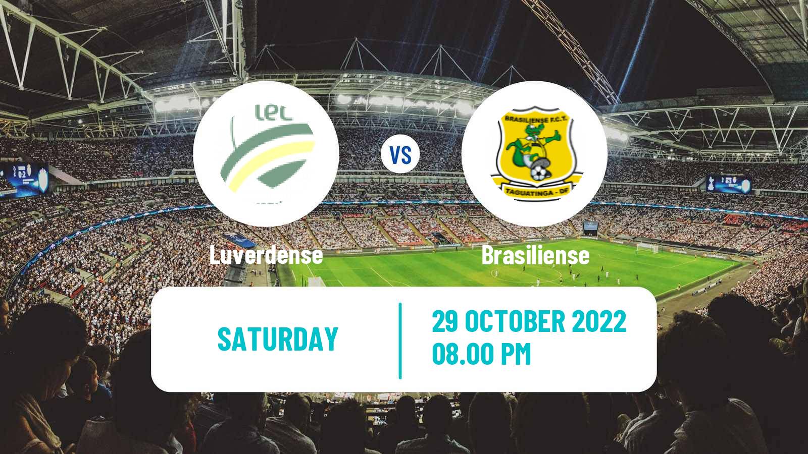 Soccer Brazilian Copa Verde Luverdense - Brasiliense