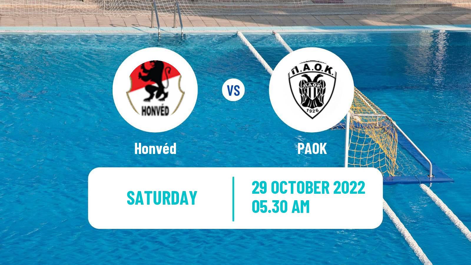 Water polo Euro Cup Water Polo Honvéd - PAOK
