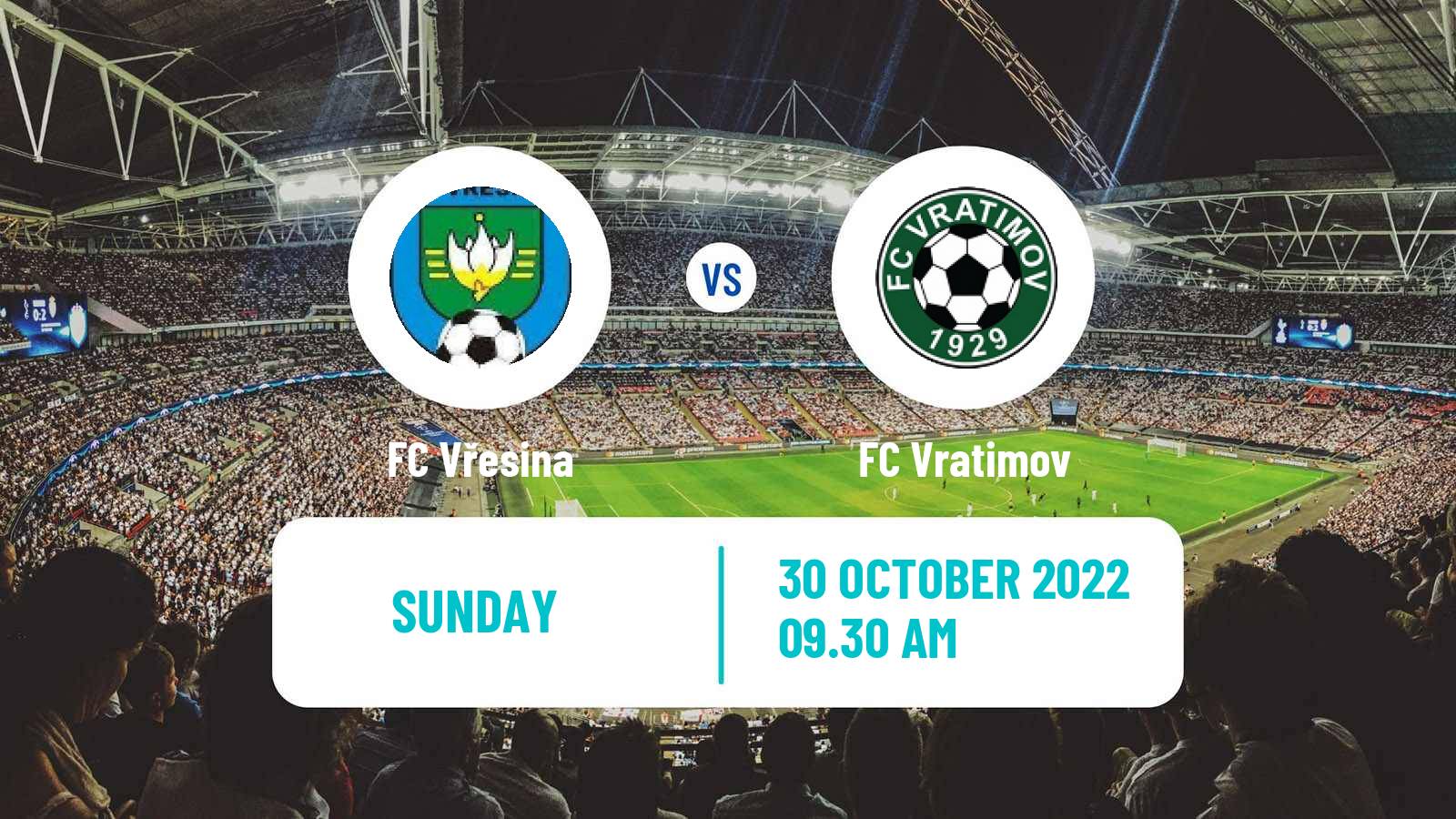 Soccer Czech Moravskoslezsky KP Vřesina - Vratimov