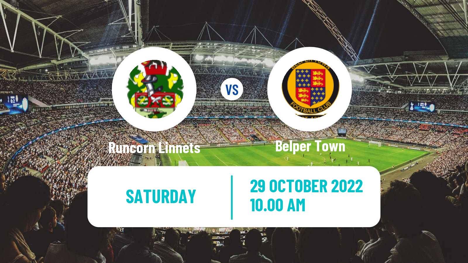 Soccer English FA Trophy Runcorn Linnets - Belper Town