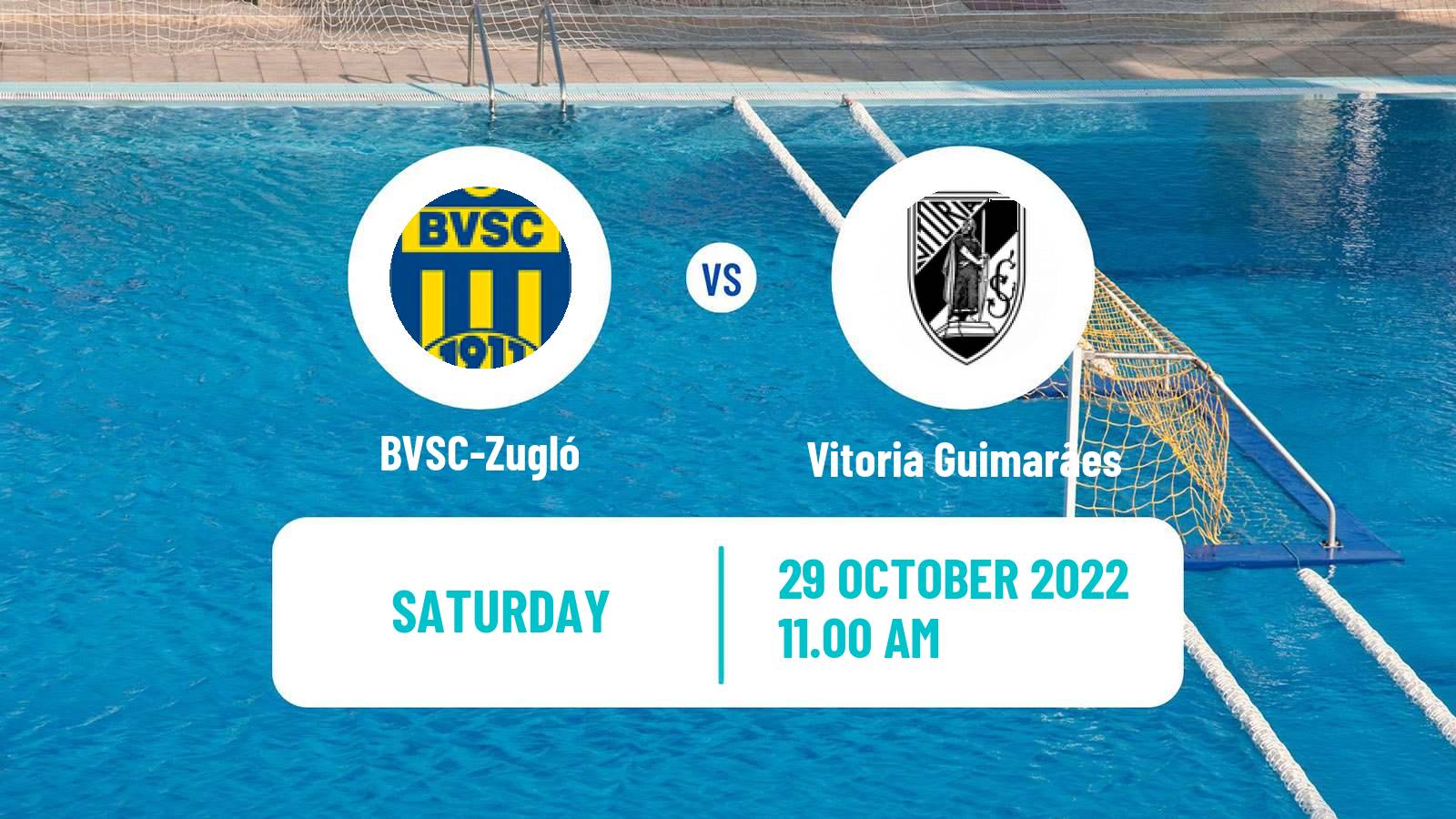Water polo Euro Cup Water Polo BVSC-Zugló - Vitoria Guimarães