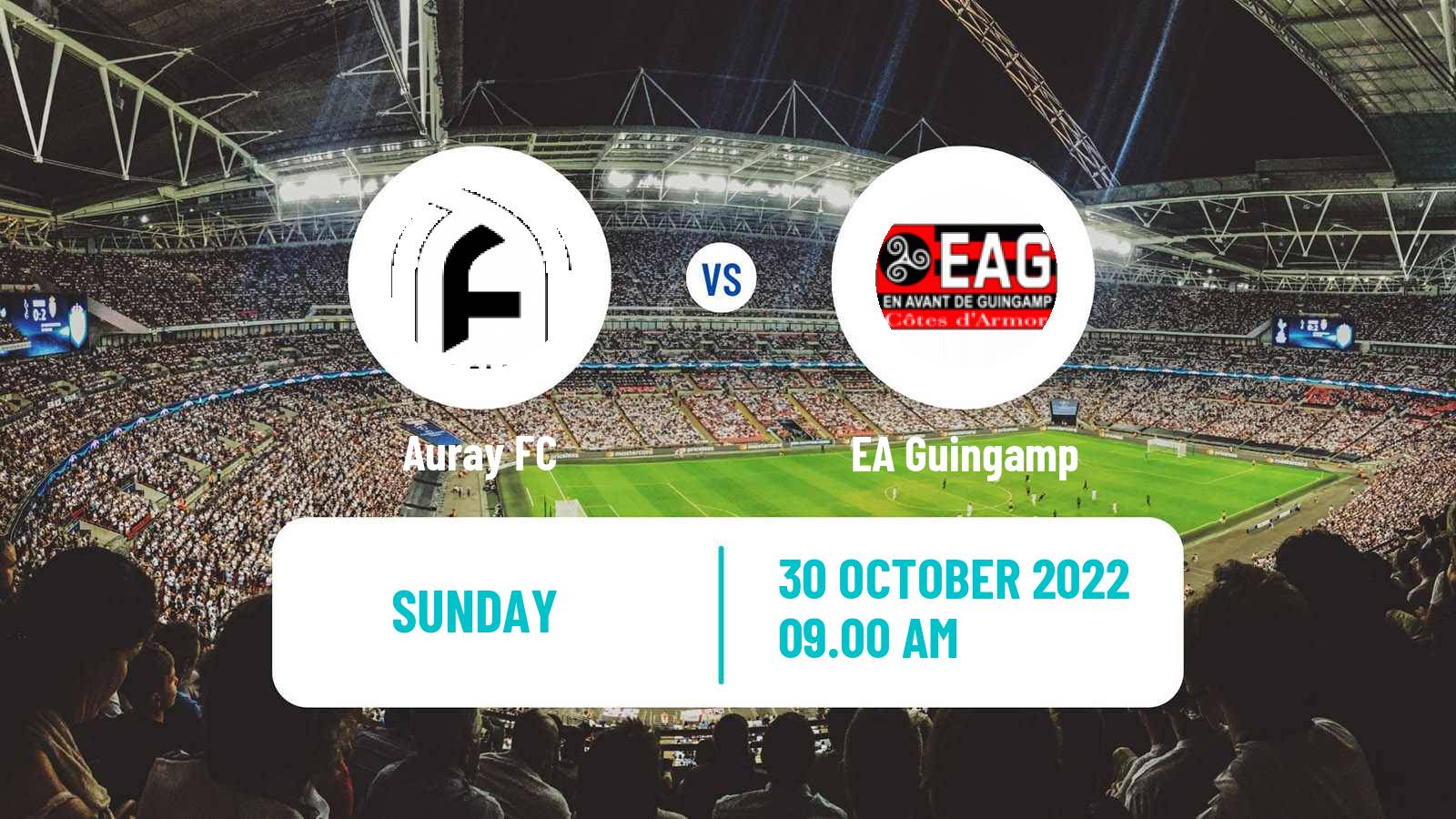Soccer Coupe De France Auray - Guingamp