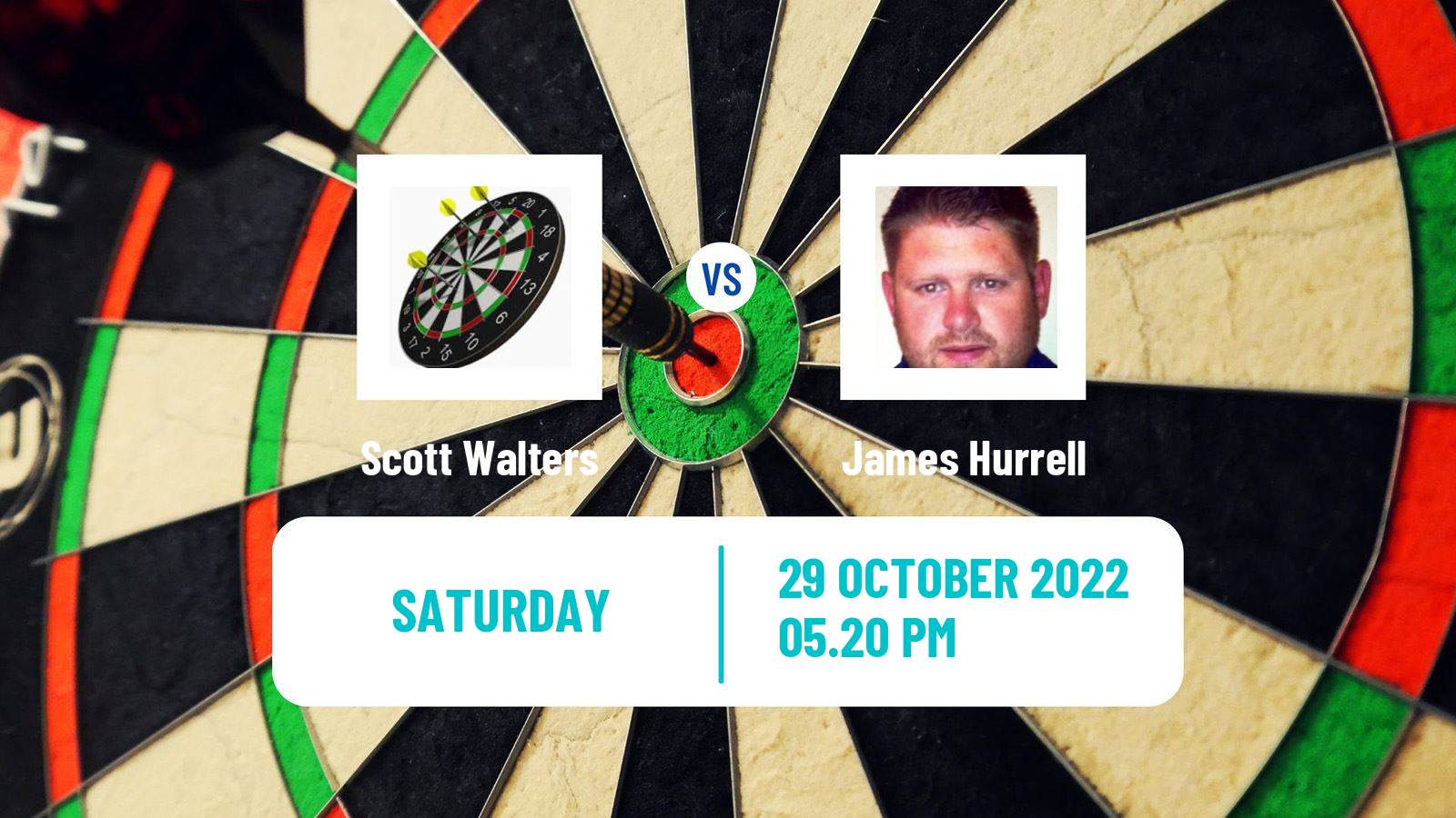 Darts Darts Scott Walters - James Hurrell