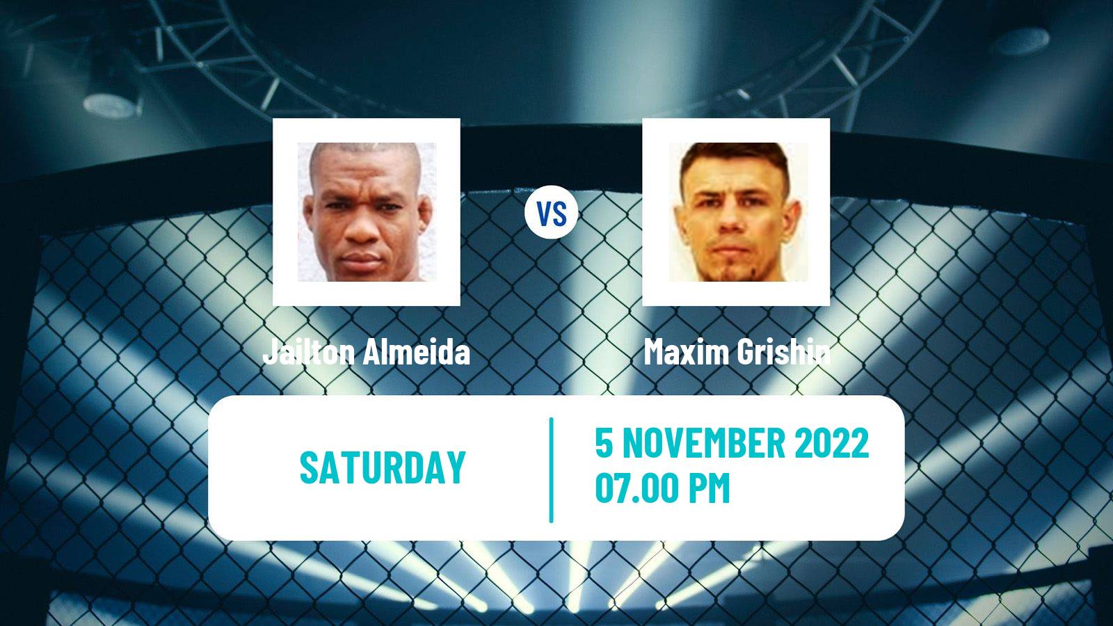 MMA MMA Jailton Almeida - Maxim Grishin