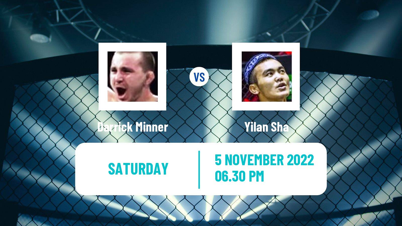 MMA MMA Darrick Minner - Yilan Sha